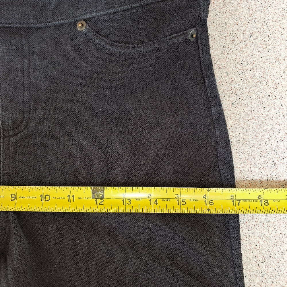 High Waisted Stretchy Black Leggings - Picture 14 of 16